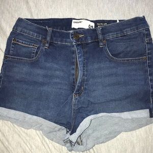 Garage jean shorts